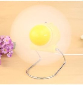 Resim USB + Pille Çalışan Metal Ayaklı Vantilatör Fan 