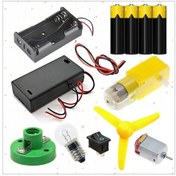 Resim Redüktörlü Motor Lamba Elektrik Full Deney Seti 