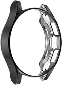 Resim Zore Galaxy ile uyumlu Watch 4 Classic 42mm Watch Gard 02 Koruyucu Silikon Siyah 