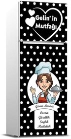 Resim Buzdolabı Kapağı Kaplama Sticker 0295 