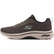 Resim Skechers Go Walk Arch Fit 2.0-Idyllic 2 Mens Walking Shoes Erkek Yürüyüş Ayakkabısı Bej 
