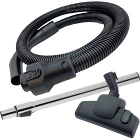 Resim İcanpares Arçelik Uyumlu S 7540T Elektrikli Süpürge Dayanıklı Güçlü Hortum Emici ve Boru Seti 