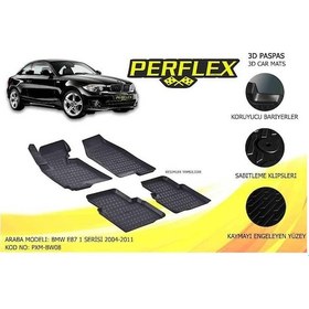 Resim Perflex Paspas 3d Havuzlu Bmw E87 1 Serisi 2004-2011 