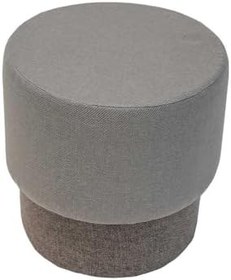 Resim Flora Dekoratif Puf - Gri 40x40x40 cm 
