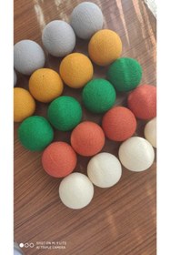 Resim meleginisiklitoplari Montessori El Yapımı Işıklı Top 3 Metre 20 Top 