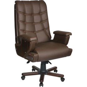 Resim Ofisel Relax -35A Yönetici Koltuğu Koyu Kahverengi 