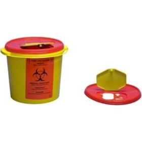 Resim Turuncu 10 Litre Hijyenik Atık Kovası, Pratik ve Güvenli Kullanım 