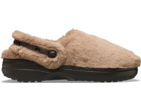 Resim Classic Unfurgettable Clog Milk Chocolate Unisex Peluş Terlik-10854 Kahverengi 