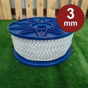 Resim Sera Trend 3 mm 500 Metre Örgü Halat Iskota Halat Denizci Tekne Halatı Salıncak Ip Dağcı Ip Halat 