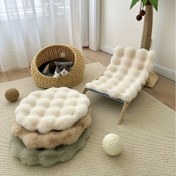 Resim Yumuşak Pelüş Kedi Yatağı & - Tüy Gibi Dokulu Rahat Yuvarlak Evcil Hayvan Matı, İçin Sıcak ve Dayanıklı Şilte, Kompakt Boyutlu (Montaj Gerekmez), Estetik Oda Dekoru, Yastıklar, Yer Yastıkları, Oda Dekoru Estetiği, Atma Yastıklar, Oturma için zemin yastıkları, Estetik Halı, Kanepe Yastıkları, Yatak Odası Dekorasyonları, Yer oturma yeri, Yer Yastıkları, Halılar ve Paspaslar, Sevimli Yastıklar, Kız Odası Dekoru, Oda Dekorasyonu, Serin Halılar, Ofis, Kedi Mat Yatağı, Kedi İçin 