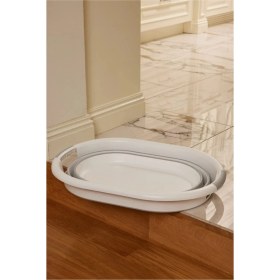 Resim 25 Litre Katlanabilir Çamaşır Sepeti, Pratik ve Hafif, Dayanıklı Tasarım 