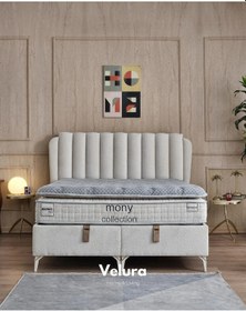 Resim Viscopratic Ped Çift Kişilik Yatak Baza Başlık Seti 180 X 200 180 x 200 CM 