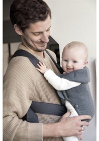 Resim Babybjörn Kanguru Mini 3d Cotton Jersey / Dark Grey 
