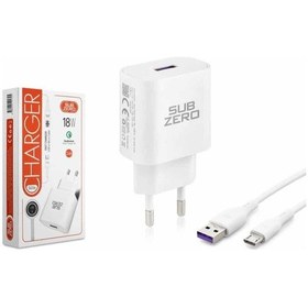 Resim Subzero SG56 18W 3.4A Qualcomm Hızlı Micro Şarj Aleti 