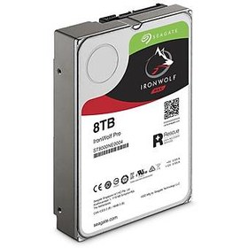 Resim Seagate Ironwolf Pro 3.5 8TB Sata 3.0 256MB 214MB/S RV Sensör 7200RPM 300TB/Yil İş Yükü 7/24 E-Nas Data Kurtarmalı Disk ST8000NE0004 HDD & Harddisk 