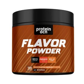 Resim PROTEINOCEAN Flavor Powder Chocolate & Hazelnut 120g 