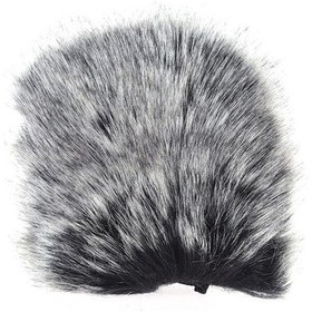 Resim Fortunelane Orta Boy Kürklü Mikrofon Rüzgar Koruyucu - Sg-108 Uyumlu 