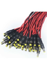 Resim FREE 100 Lü Cctv Güvenlik Kamera Dc Power Jak Jack- Kalın Kesit - A Kalite 