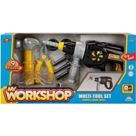 Resim 4606 Zapp Toys My Workshop Matkaplı Tamir Seti 9 Parça 
