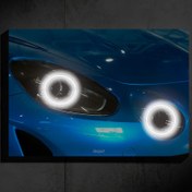 Resim Alpine A110 Araba Poster (Neon) 