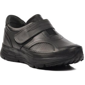 Resim Ayakmod 039 Siyah Hakiki Deri Kadın Günlük Ayakkabı 001 