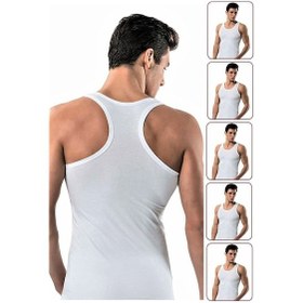 Resim Erkek Ribana Sporcu Atlet Beyaz 5 Adet 001 