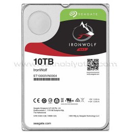Resim Seagate IronWolf NAS HDD 10TB 3.5" 7200RPM 256MB Cache HDD ST10000VN0008 