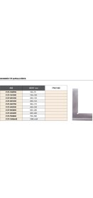 Resim Fett 1000X 660MM Pld Ekonomik Tip Şapkalı Gönye 