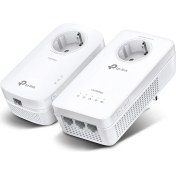 Resim TP-Link TL-WPA8631P KIT | Powerline Adaptör | Priz Soketli | AV1300 & AC1200 Mbps Hız | Dual Band Wi-Fi | Kolay Kurulum | 3 Gigabit Port | MU-MIMO | Beamforming | Stabil Bağlantı | Tak ve Çalıştır 