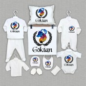 Resim Bebeqon Isme Özel 11'li Organik Hastane Çıkışı 