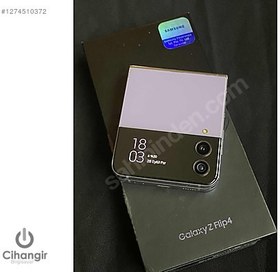 Resim Samsung Z Flip 4 İkinci El TR | 128 GB | Mor 
