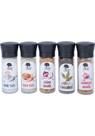 Resim Meaty & Cheesy Temel Baharat Cam 5'li 