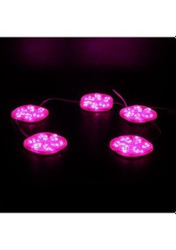 Resim Powermaster Pm-14709 12 Volt 3 Watt Pembe Sabit 6565-2835 Modül Led 65x65x12mm 
