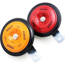 Resim Createtech 12v Yüksek Sesli Korna - 110db, Su Geçirmez, Motosiklet-otomobil İçin 