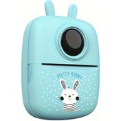 Resim Tcherchı Mini Mürekkepsiz Anında Fotoğraf Yazıcı Mavi 