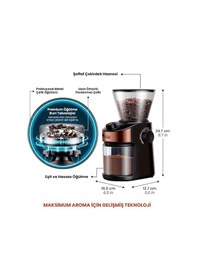 Resim Any Morning SH25836B Dijital Zamanlayıcılı Elektrikli Kahve Öğütücü 