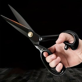 Resim 1 adet Alman El Sanatları Yüksek Kaliteli Kumaş Makası, Profesyonel Kumaş Makası, Deri Makası, Dikiş Makası, Paslanmaz Çelik, 20.32 cm, Tam Uzunluk, Kumaş Makası 