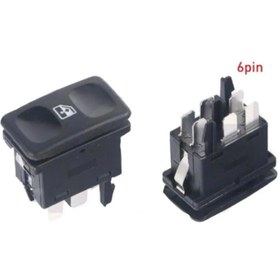 Resim PASLIOĞLU OTOMOTİV Golf Jetta Ibıza Cordoba Polo Tekli Cam Düğmesi - 191959855 