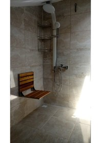 Resim Wower Katlanır Duş Taburesi Parlak Krom Diğer 