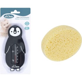 Resim Sevi Bebe Banyo Seti (banyo Derecesi+banyo Süngeri) 
