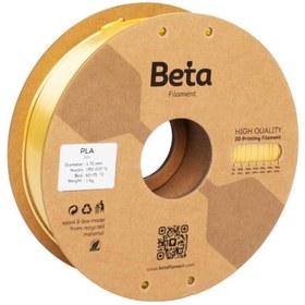 Resim Beta Filament Beta PLA-Silk Filament Yellow 