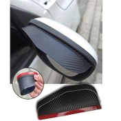 Resim Hyundai Getz Carbon Ayna Yağmur Koruyucu Rüzgarlık (552255205) 