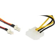 Resim Yeka Molex To 3 Pin Fan Çoklayıcı 2 Li 