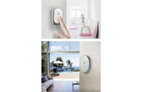 Resim PrimeX Plus Starwill Priz Beslemeli 32POL. Melodi Kablosuz Zil Kapı Zili 220V, 433MHZ Kablosuz Kapı Zili 