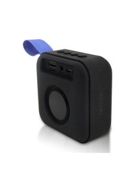 Resim Tecno Square S1 Siyah Taşınabilir Bluetooth Hoparlör 