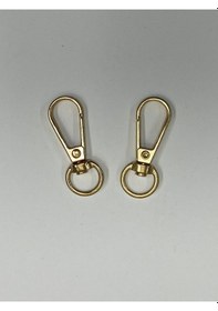 Resim Karantuhafiye Çanta Kancası / Yuvarlak Kanca / 2 Li Set Gold Gold Çok Renkli 