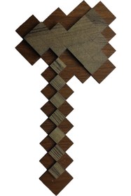 Resim Minecraft Tahta Balta 3 Boyutlu Ahşap Duvar Dekorasyonu 