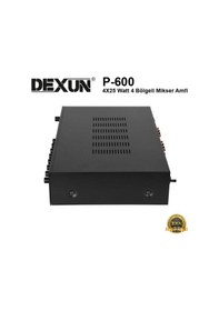 Resim Dexun Pa-600 4X25 Watt 4 Bölgeli Mikser Amfi 