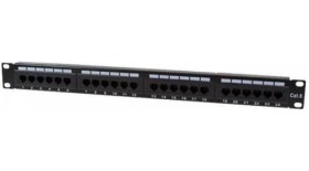 Resim Uranıum Leopp-uc6-2524 Cat6 24 Port Utp Dolu Patch Panel 
