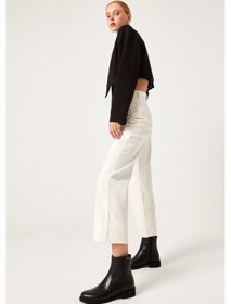 Resim Gönderi R Siyah Floter Fermuarlı Kauçuk Taban Hakiki Deri Bot Siyah Floter 